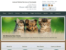 Tablet Screenshot of amsscottsdale.com